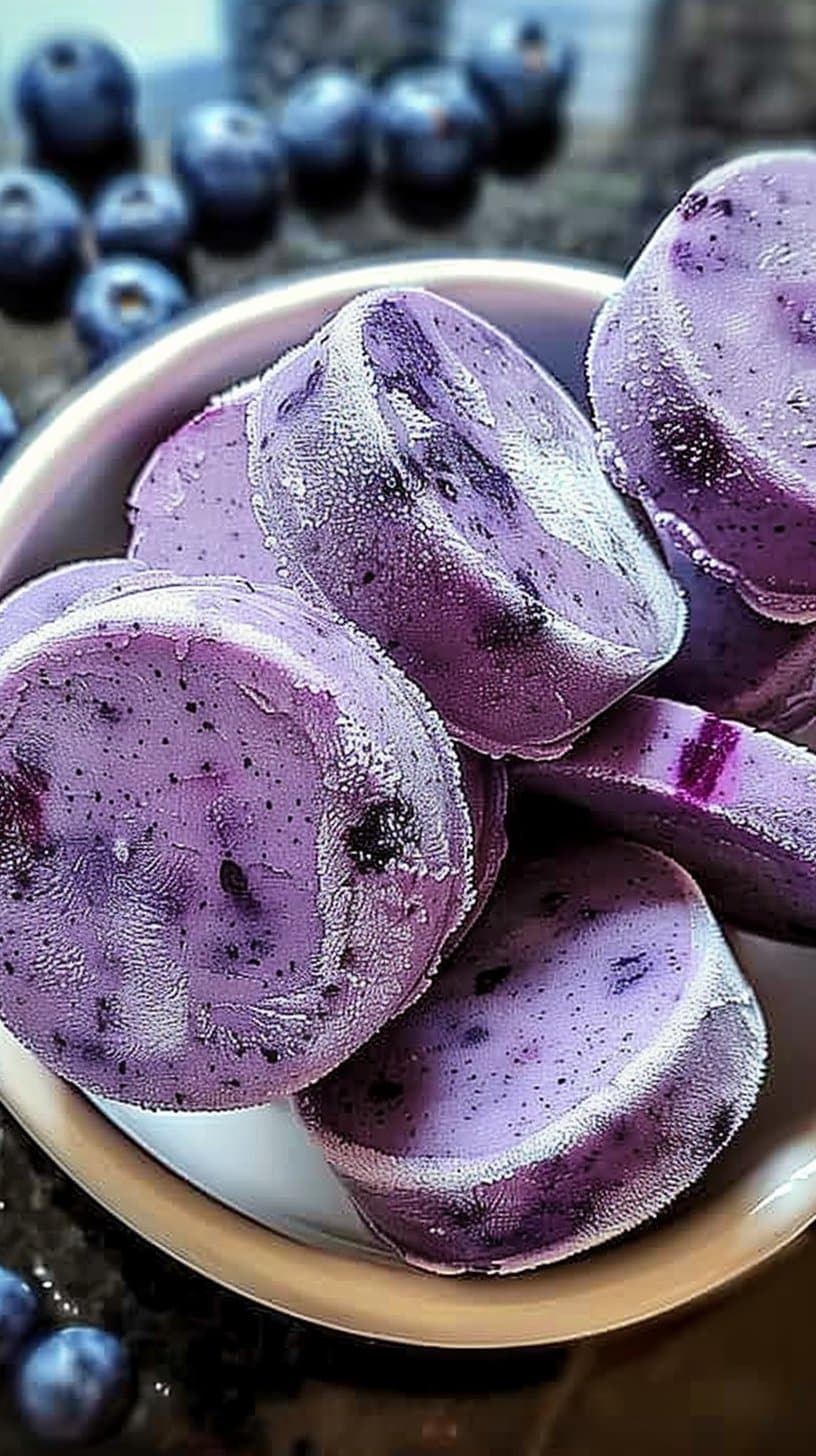 Blueberry & Banana Frozen Treats for Dogs