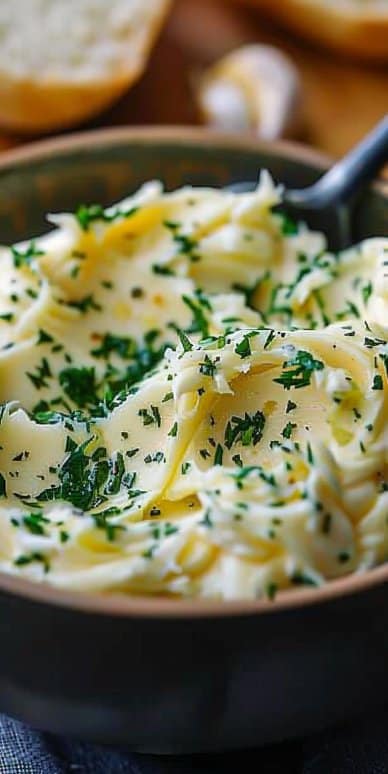 Melt-in-Your-Mouth Roasted Garlic Butter