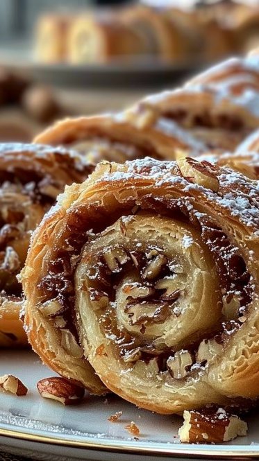 Italian Nut Roll Cookies