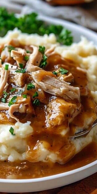 Crockpot Chicken And Gravy