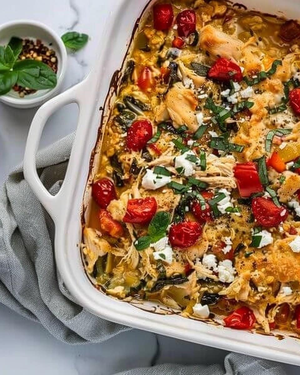 Greek Chicken Casserole