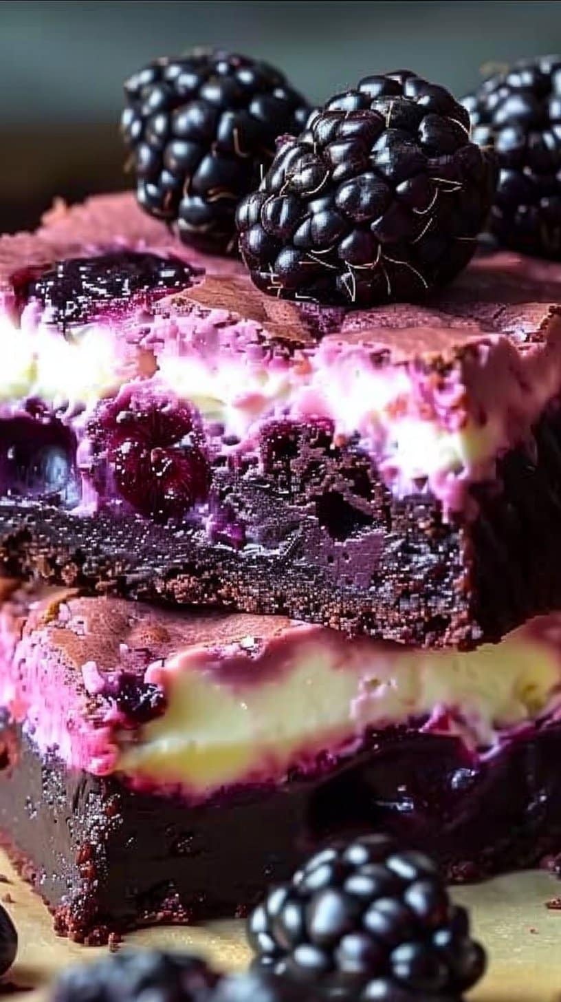 Blackberry Cream Cheese Brownies: A Decadent Dessert Recipe You’ll Love