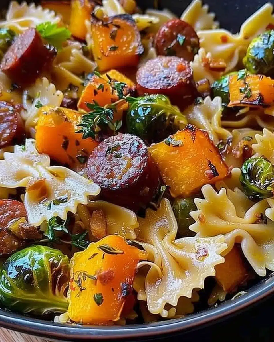 Autumn Sausage Pasta Squash: Amazing 25-Min Fall Favorite