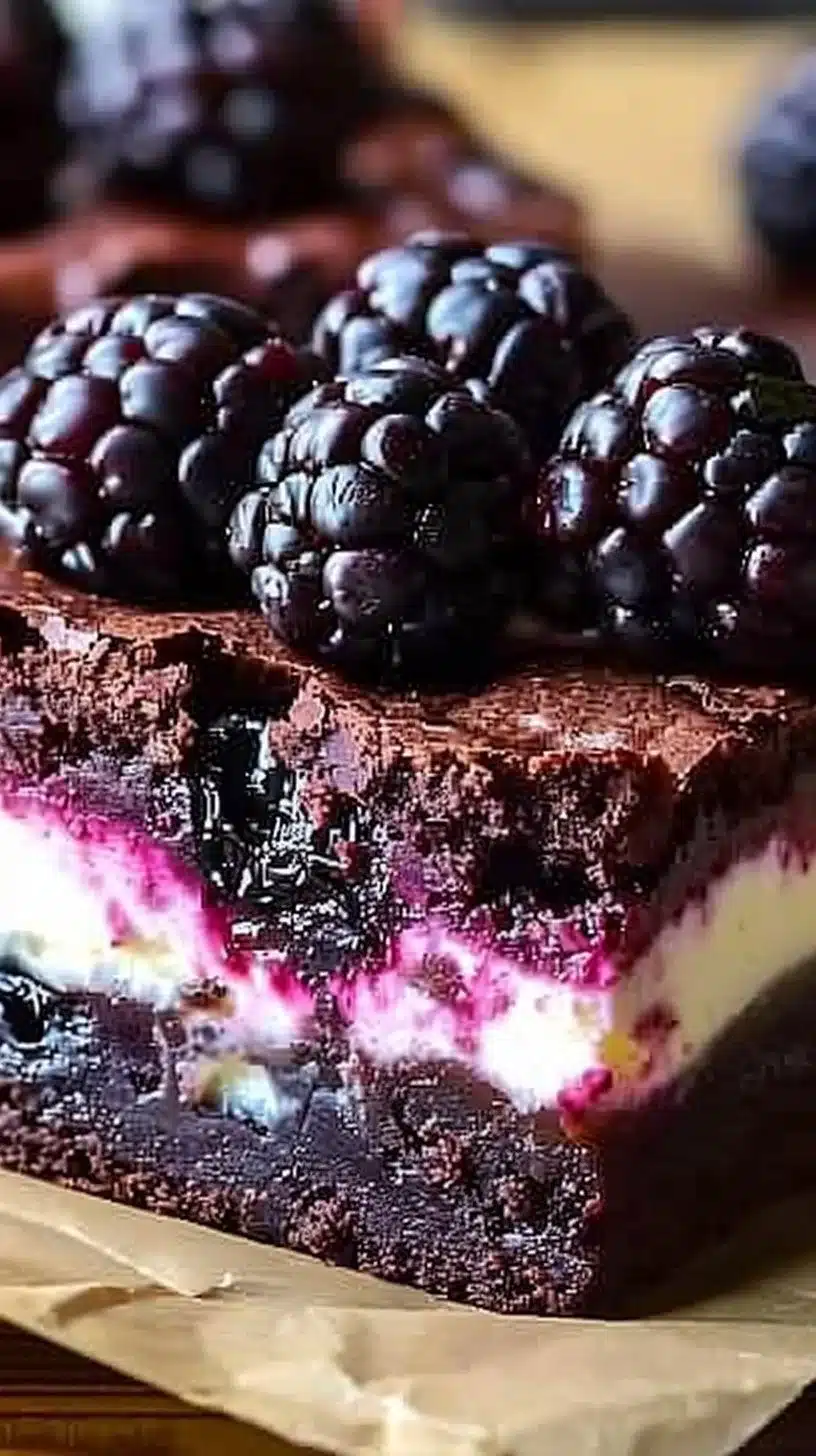 Blackberry Cream Cheese Brownies: A Decadent Dessert Recipe You’ll Love