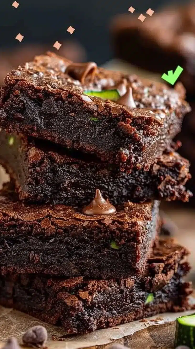 Chocolate Zucchini Brownies