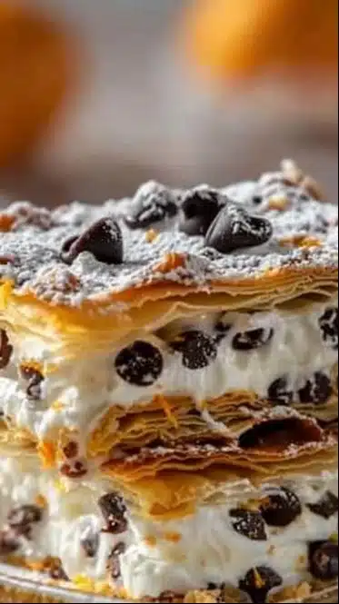 Classic Cannoli Squares