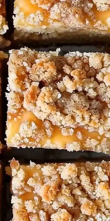 A delicious cinnamon streusel coffee cake fresh out of the oven.