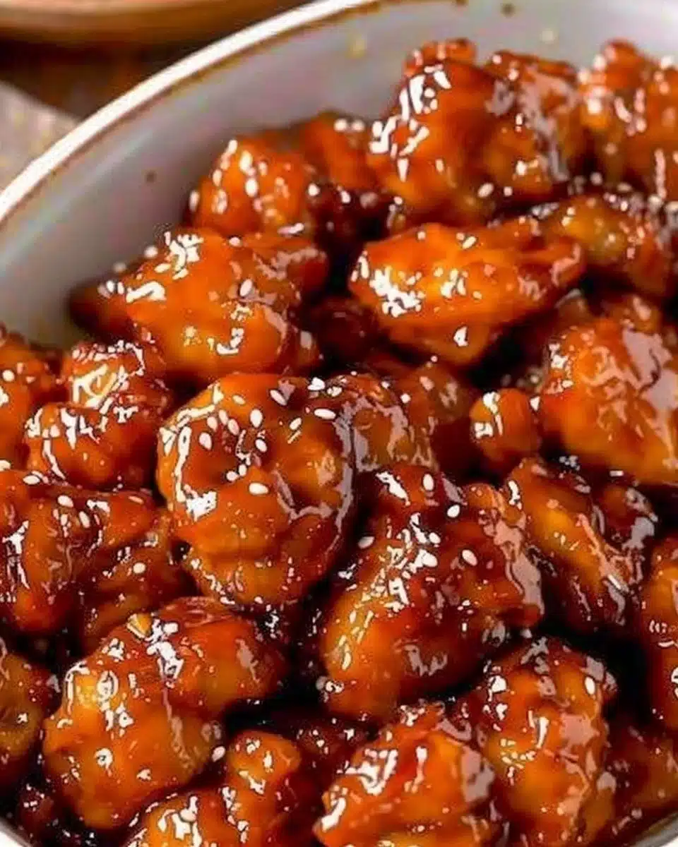 Crispy Sesame Chicken