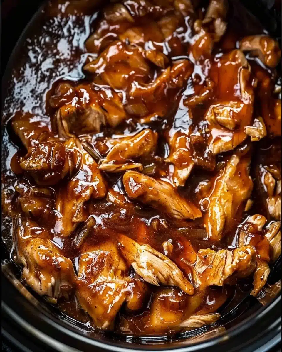 Crockpot Honey Garlic Chicken