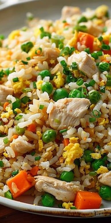 Crockpot Chicken Fried Rice