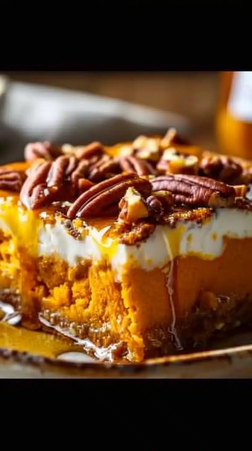 Easy Pumpkin Cottage Cheese Bake