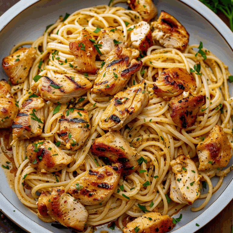 Cowboy Butter Chicken Linguine: A Creamy, Bold Pasta Youโll Make Again and Again