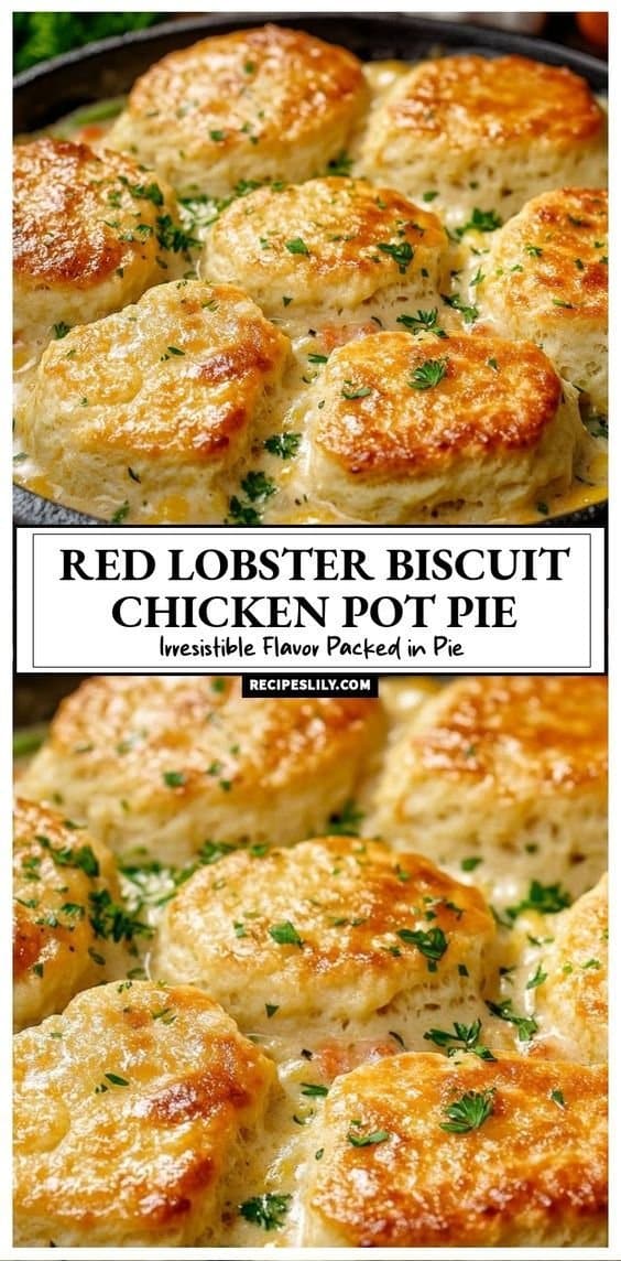 Red Lobster Biscuit Chicken Pot Pie