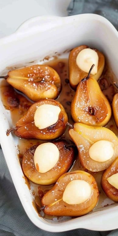 Cozy Baked Pears