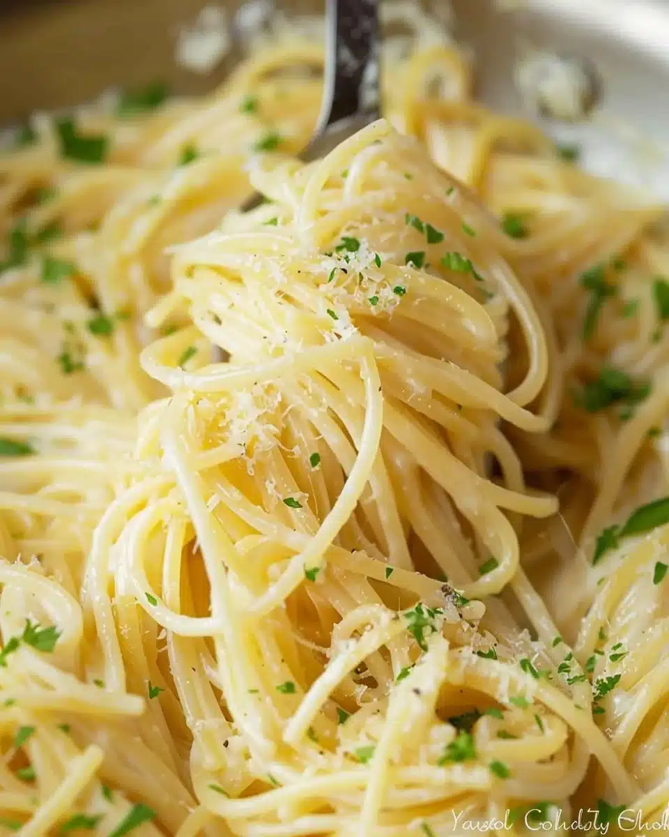 Garlic Parmesan Pasta