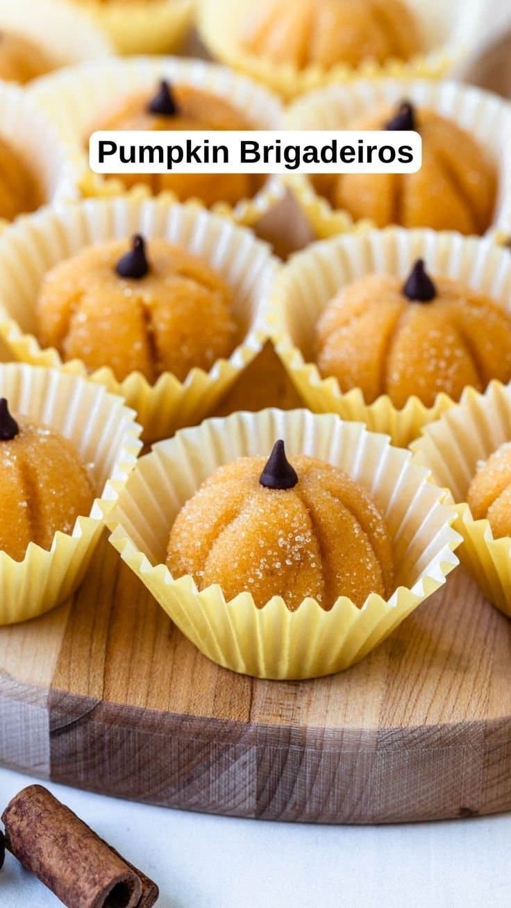 Pumpkin Brigadeiros