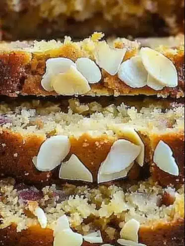Sliced Hawaiian Banana Bread with tropical ingredients on a wooden table