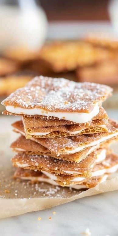 Churro Saltine Toffee