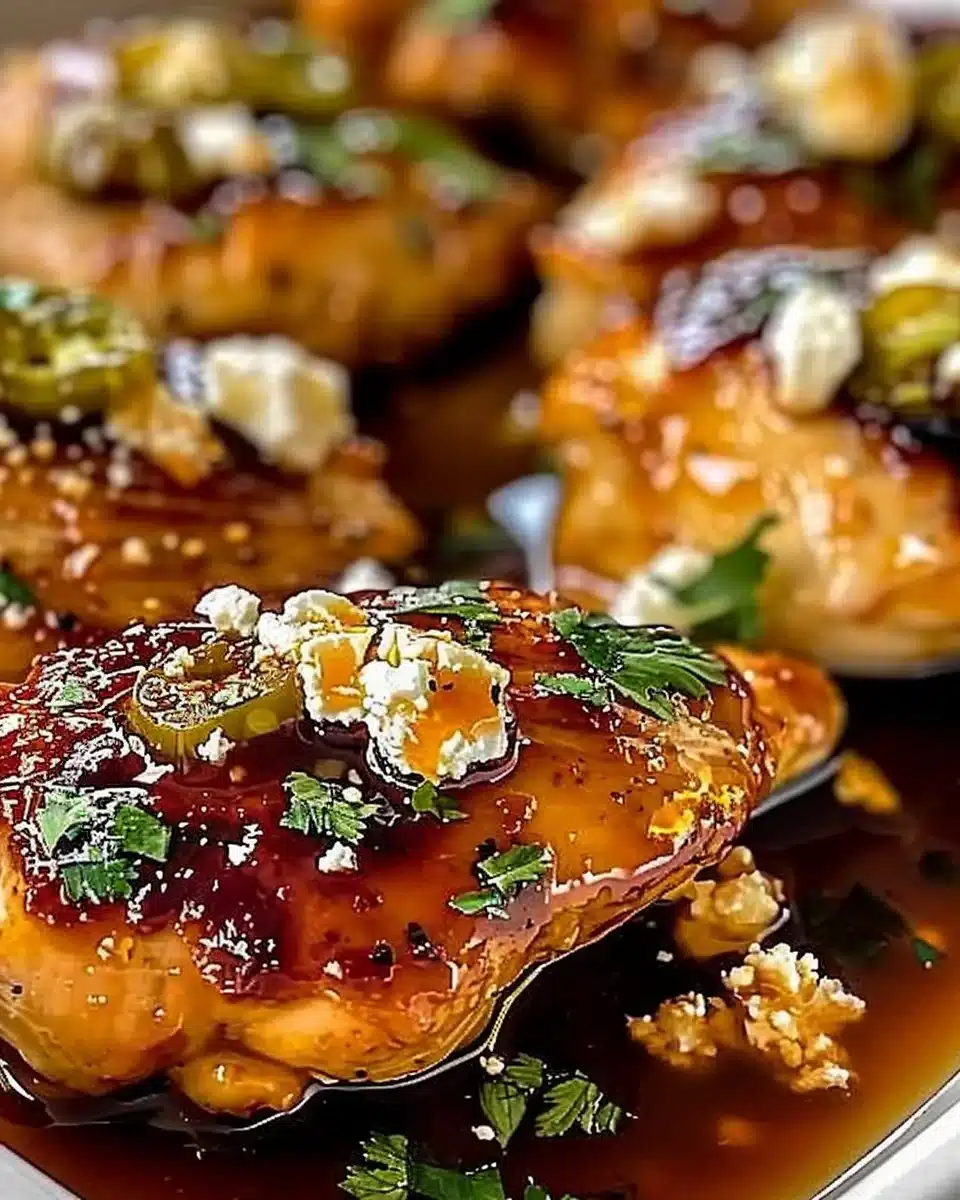 Hot Honey Feta Chicken