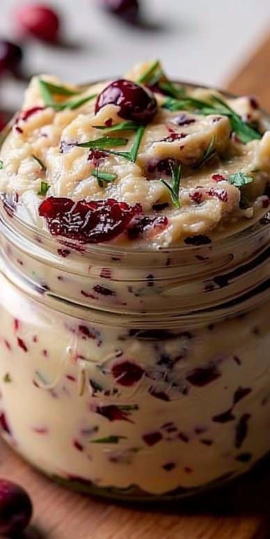 Christmas Cranberry Honey Butter Recipe