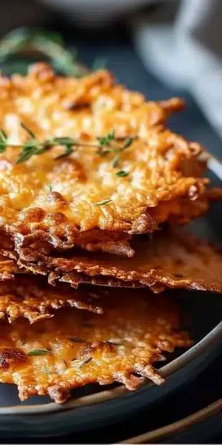 Delicious homemade cheese crackers freshly baked and ready to enjoy.