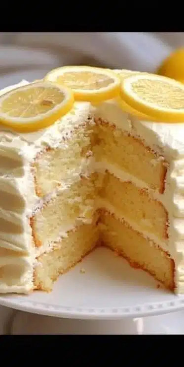 Italian Lemon Cream Cake
