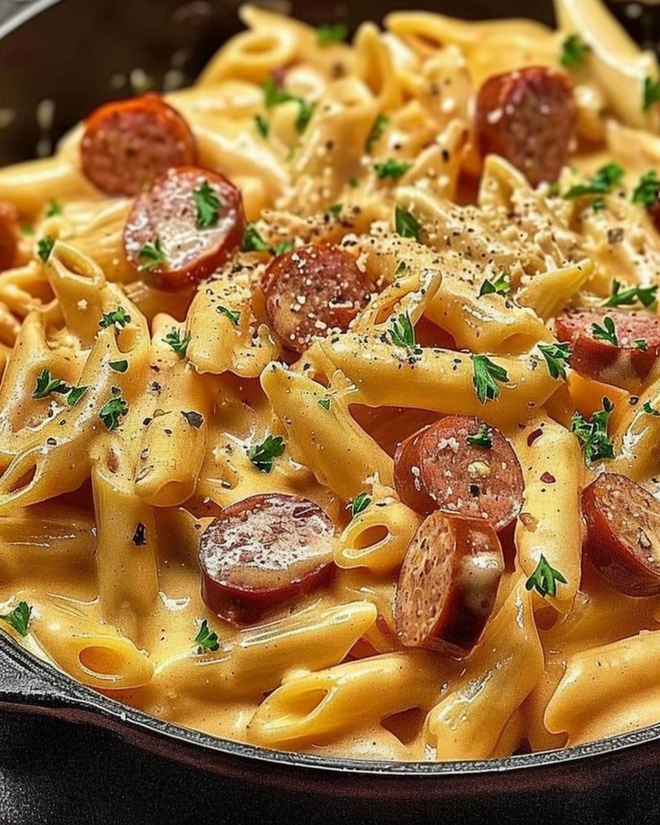 Creamy Smoked Sausage Pasta - A Rich & Flavorful Comfort Dish