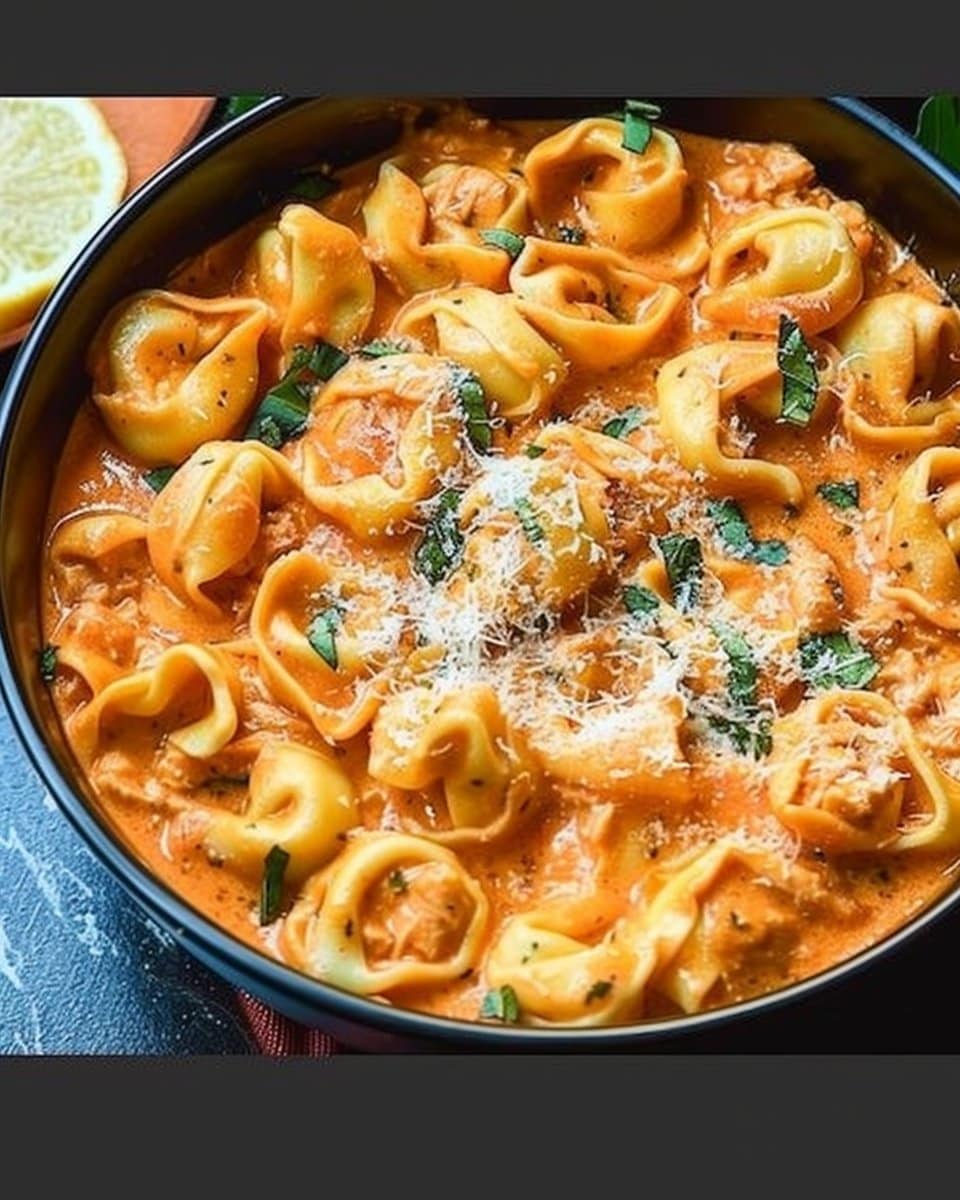 CrockPot Chicken Tortellini