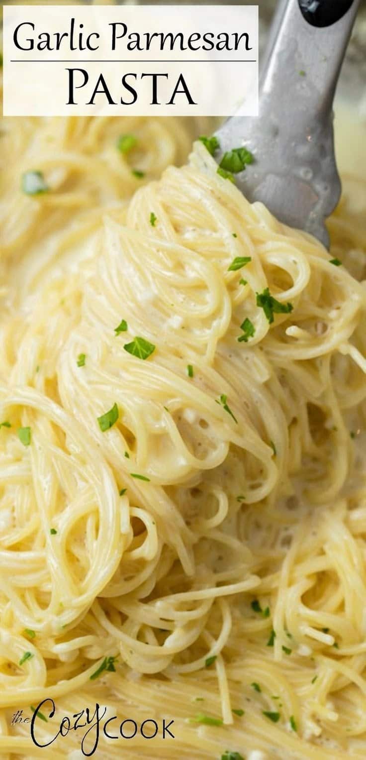 Creamy One-Pot Garlic Parmesan Pasta Delight
