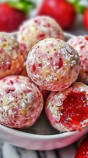 Strawberry Cheesecake Protein Balls: A Delicious and Healthy Snack Recipe