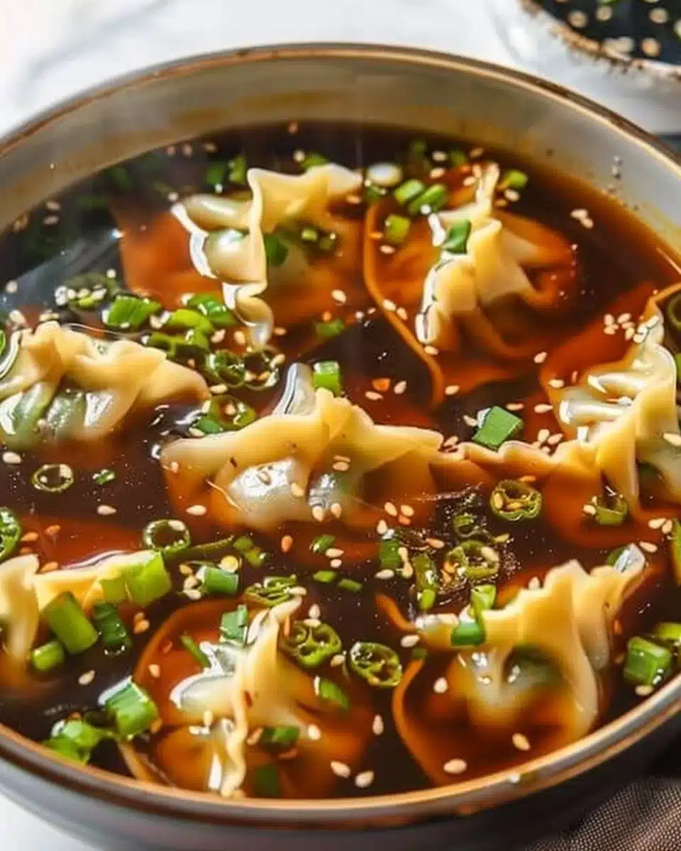 Potsticker Soup: A Comforting Delight