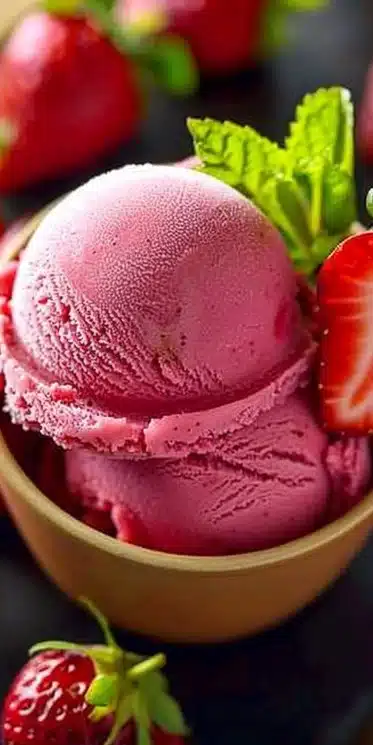 Strawberry Sorbet