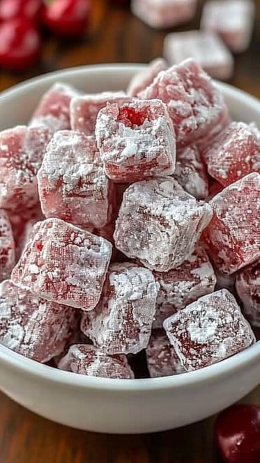 Cherry Cheesecake Puppy Chow: A Delicious & Easy Dessert Recipe