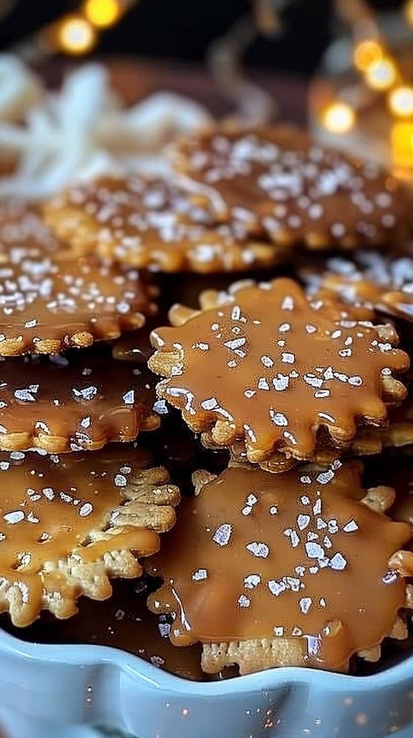 Salted Caramel Cracker Bites: The Perfect Sweet and Salty Snack Recipe