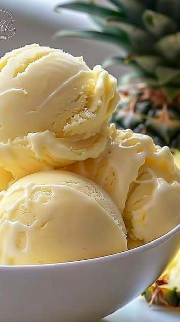 Pineapple Ice Cream