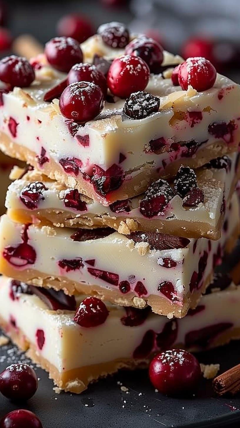 Tasty Starbucks Copycat Cranberry Bliss Bars