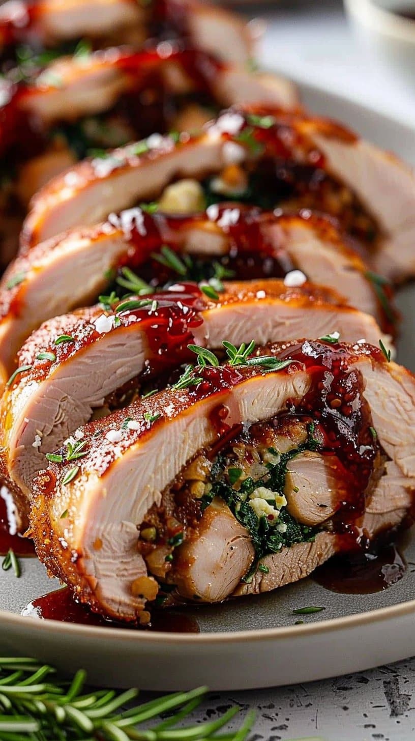 Best Christmas Stuffed Pork Tenderloin