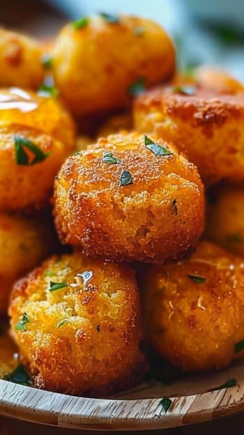 Honey Butter Cornbread Poppers