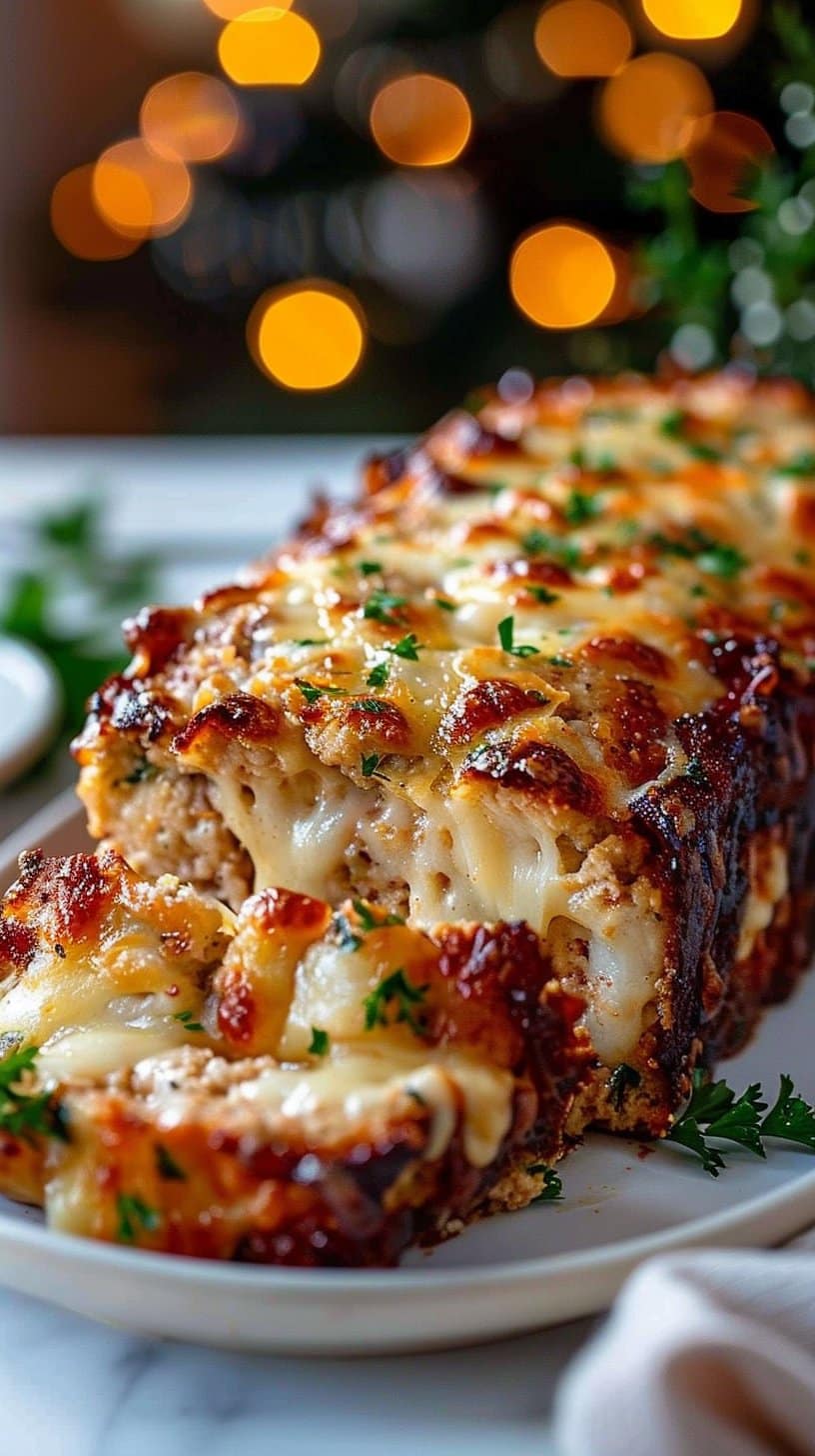 Parmesan Chicken Meatloaf