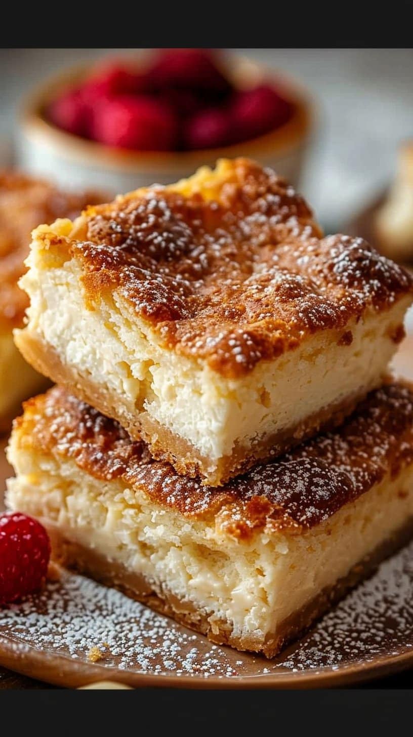 Heavenly Crescent Roll Cheesecake Bars