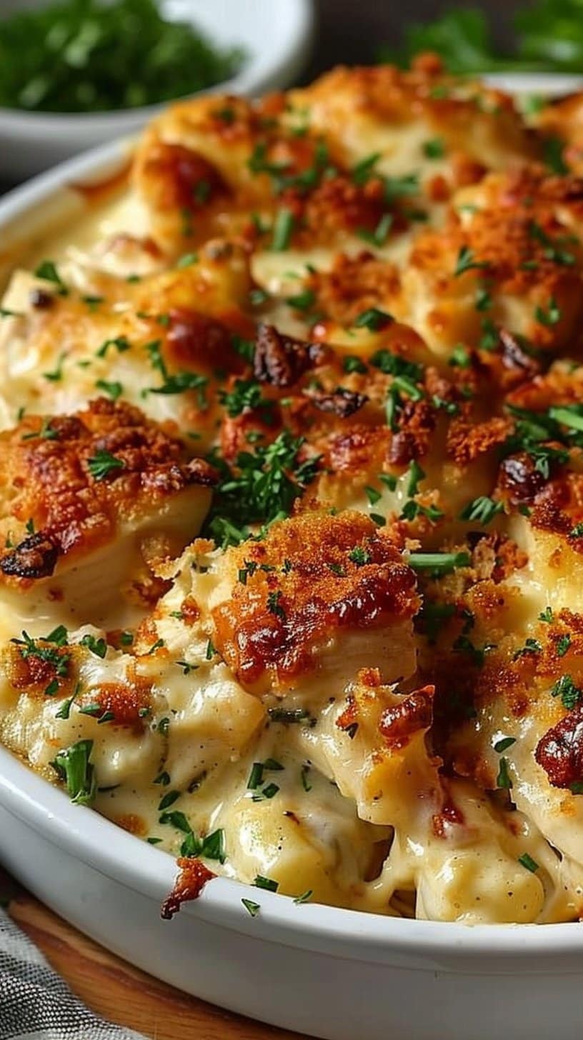 Creamy Neiman Marcus Chicken Casserole – Ultimate Comfort!