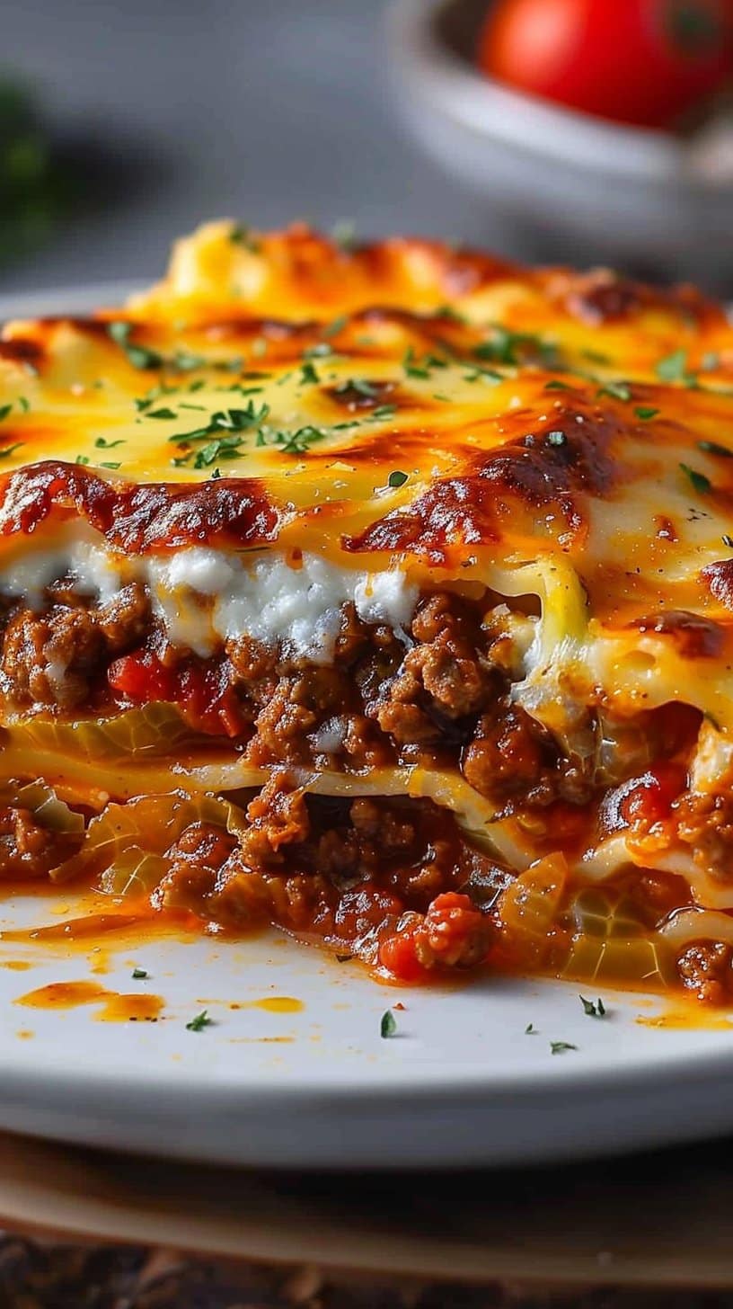 Low Carb Unstuffed Cabbage Casserole