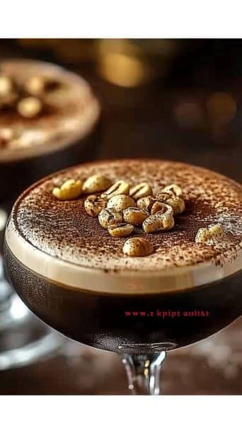 Hazelnut Espresso Martini