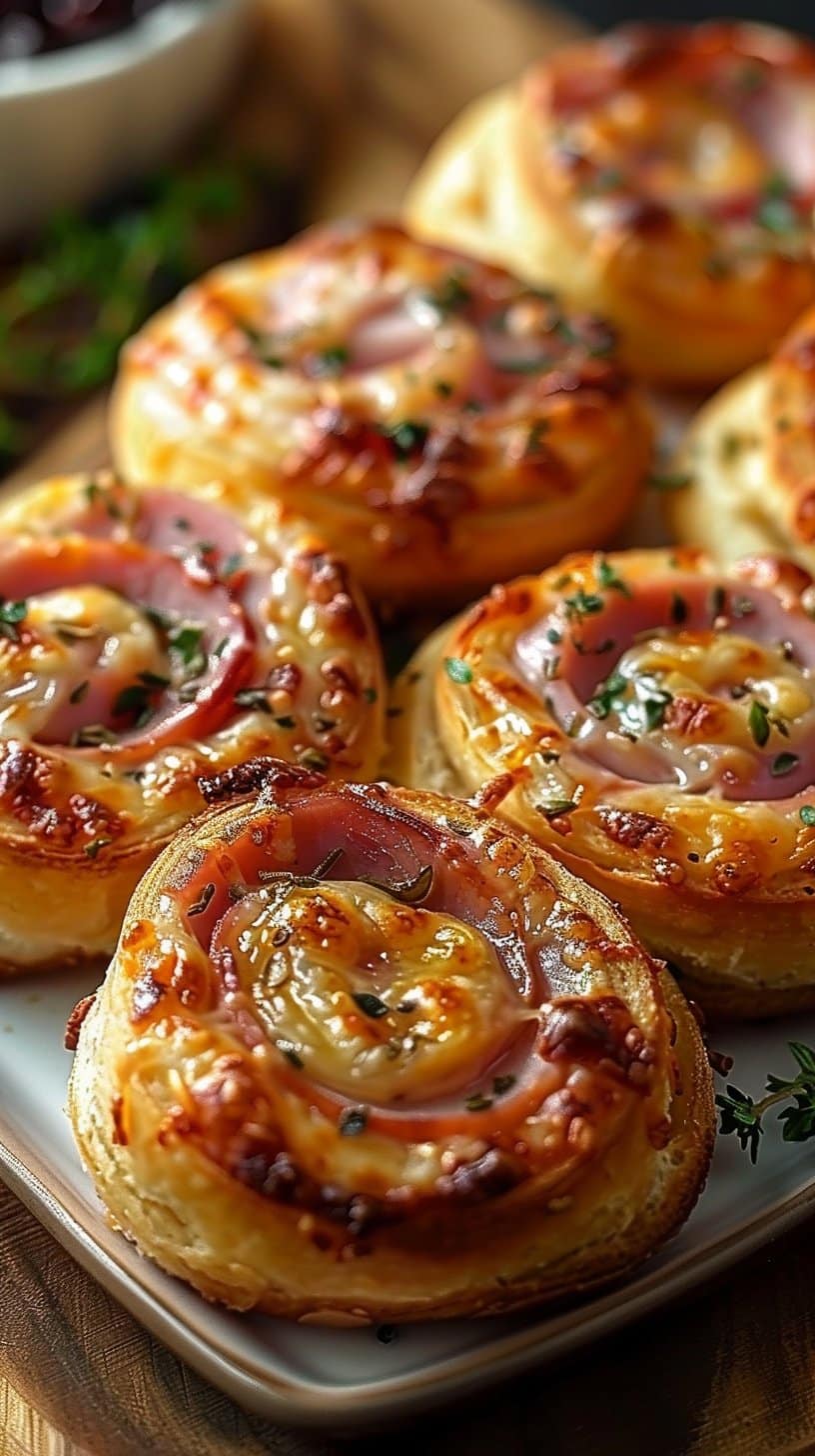 Hot Ham And Cheese Pinwheels A Crowd Pleasing Spiral Of Flavor
