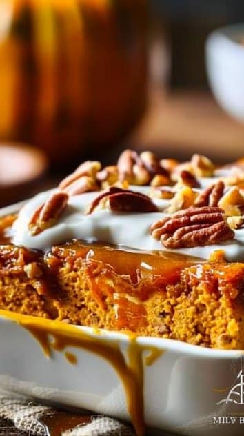 Easy Pumpkin Cottage Cheese Bake: Healthy Dessert/Breakfast