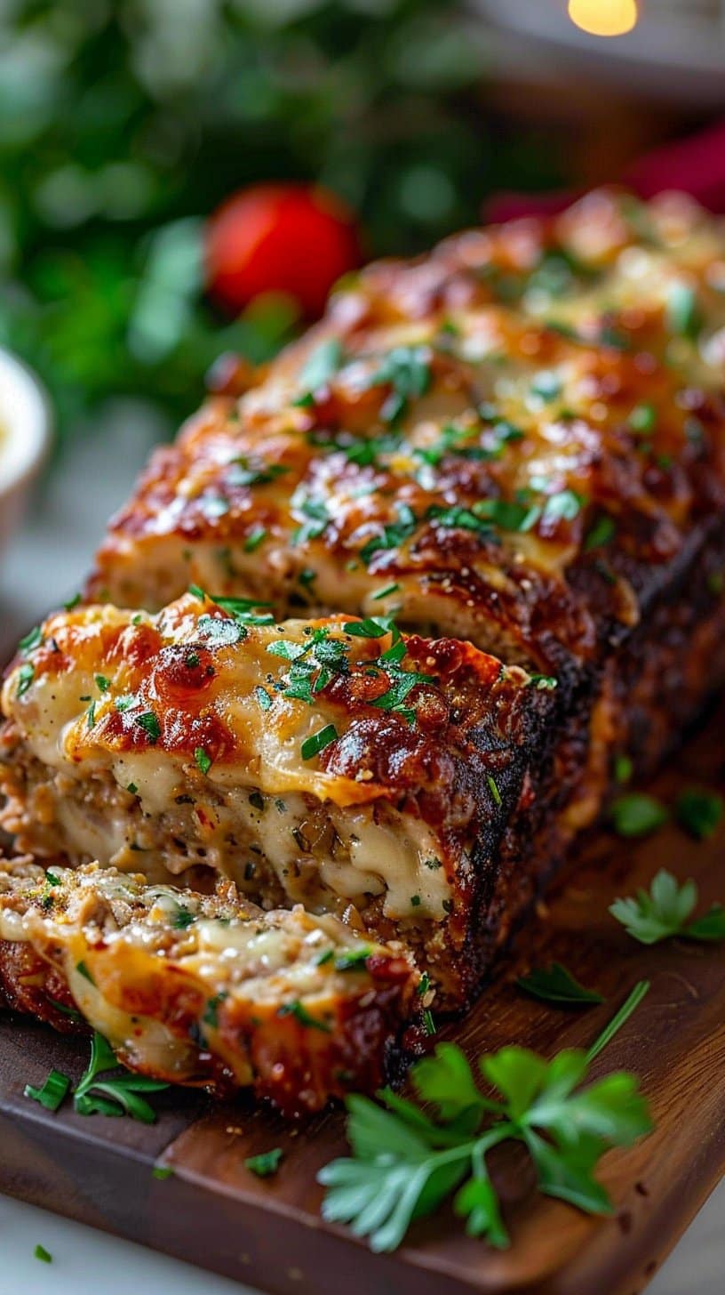 Parmesan Chicken Meatloaf