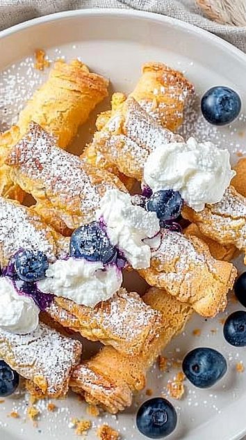 Blueberry Cream Cheese Crack Sticks