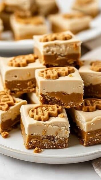 Easy Biscoff Fudge