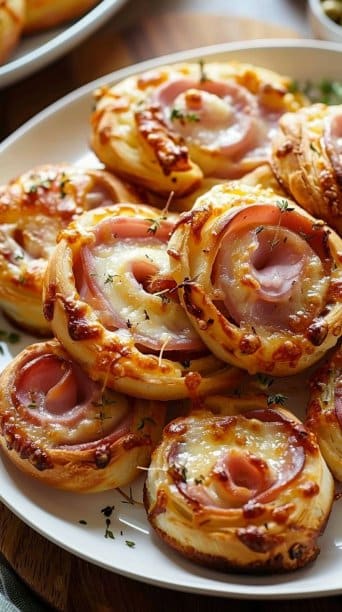 Hot Ham And Cheese Pinwheels A Crowd Pleasing Spiral Of Flavor