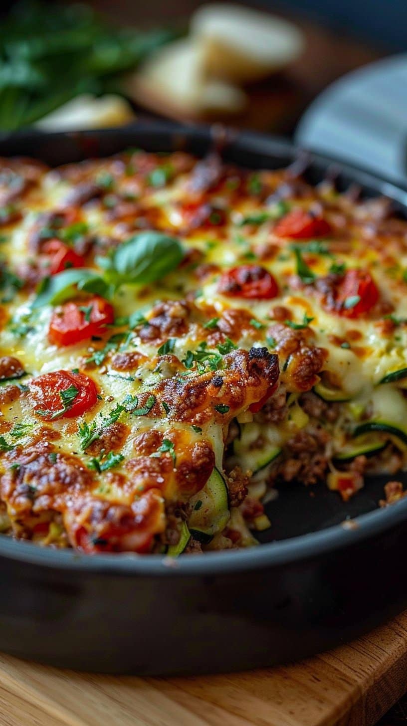 Zucchini Pizza Casserole